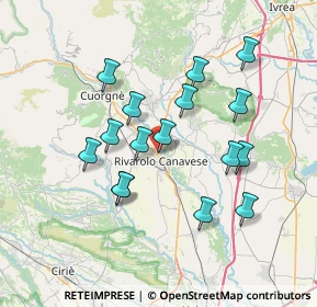 Mappa Urban Center, 10086 Rivarolo Canavese TO, Italia (6.575)