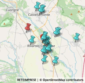 Mappa Urban Center, 10086 Rivarolo Canavese TO, Italia (2.7155)