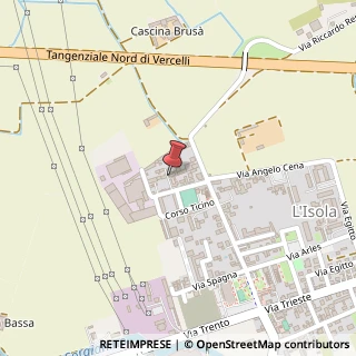 Mappa Via Renato Casalino, 30, 13100 Vercelli, Vercelli (Piemonte)