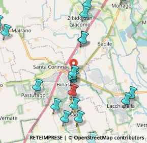 Mappa Strada Cerca, 20082 Binasco MI, Italia (2.669)