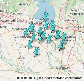 Mappa Via dell'Artigianato, 46040 Cavriana MN, Italia (10.051)