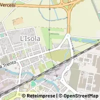 Mapa Vercelli
