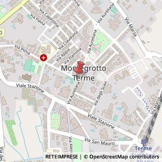 Mappa Via Aureliana, 38, 35036 Montegrotto Terme, Padova (Veneto)