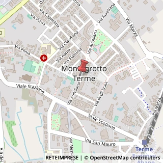 Mappa Via Aureliana,  21, 35036 Montegrotto Terme, Padova (Veneto)