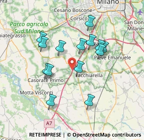 Mappa Via Pitagora, 20100 Milano MI, Italia (6.50071)