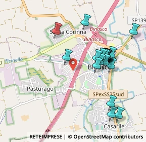 Mappa Via Pitagora, 20082 Binasco MI, Italia (0.9645)