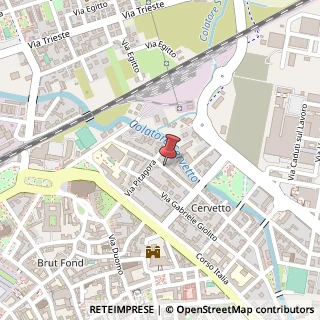Mappa Via Augusto Righi, 26, 13100 Vercelli, Vercelli (Piemonte)