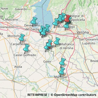 Mappa Str. Volta Valeggio, 46049 Volta mantovana MN, Italia (14.732)