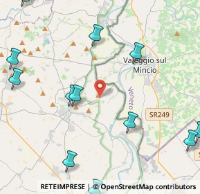 Mappa Str. Volta Valeggio, 46049 Volta mantovana MN, Italia (6.3)