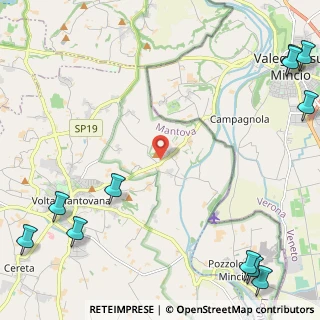 Mappa Str. Volta Valeggio, 46049 Volta mantovana MN, Italia (3.83091)