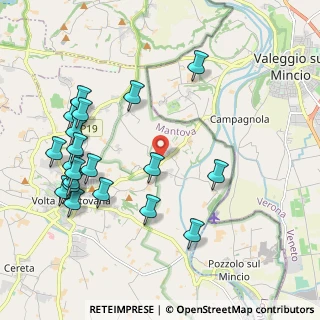 Mappa Str. Volta Valeggio, 46049 Volta mantovana MN, Italia (2.322)