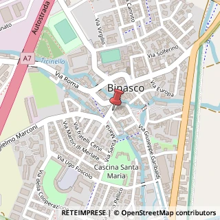 Mappa Via L. Manara, 1/B, 20082 Binasco, Milano (Lombardia)