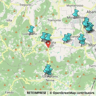 Mappa Via Castelletto, 35038 Torreglia PD, Italia (2.54)