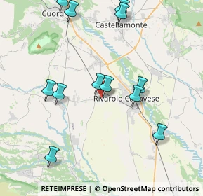 Mappa Via Caporal Cattaneo, 10083 Favria TO, Italia (4.2775)