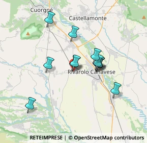 Mappa Via Caporal Cattaneo, 10083 Favria TO, Italia (2.92083)