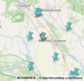 Mappa Via Caporal Cattaneo, 10083 Favria TO, Italia (5.71909)