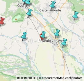 Mappa Via Caporal Cattaneo, 10083 Favria TO, Italia (5.82071)