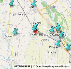 Mappa Via Caporal Cattaneo, 10083 Favria TO, Italia (2.33364)