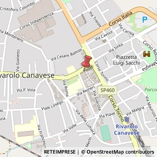 Mappa Via San Francesco D'Assisi, 23, 10086 Vauda Canavese, Torino (Piemonte)