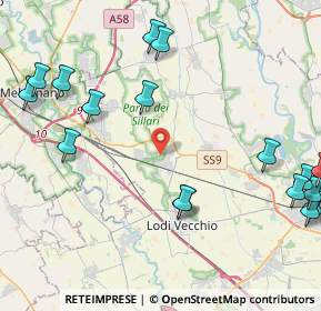 Mappa 26838 Tavazzano con Villavesco LO, Italia (6.088)