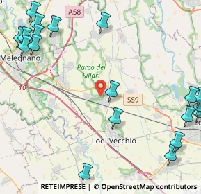 Mappa 26838 Tavazzano con Villavesco LO, Italia (6.51)