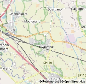 Mappa 26838 Tavazzano con Villavesco LO, Italia (0.728)