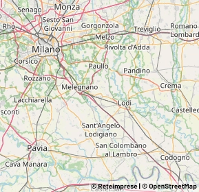 Mappa 26838 Tavazzano con Villavesco LO, Italia (10.6695)