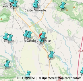 Mappa Corso Rocco Meaglia, 10086 Rivarolo Canavese TO, Italia (6.16)