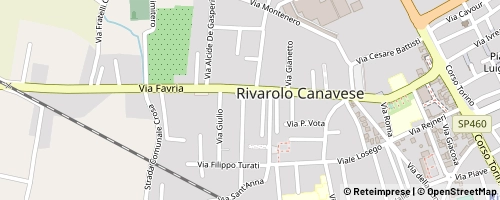 Mappa Rivarolo Canavese