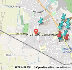 Mappa Via Favria, 10086 Rivarolo Canavese TO, Italia (0.68273)