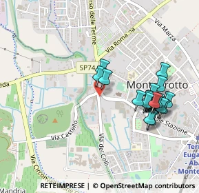 Mappa Piazza Roma, 35036 Montegrotto Terme PD, Italia (0.4645)
