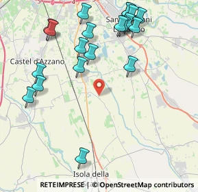 Mappa Via Enrico Fermi, 37060 Buttapietra VR, Italia (4.9135)