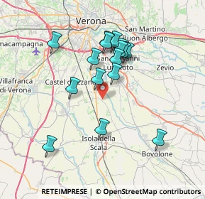 Mappa Via Enrico Fermi, 37060 Buttapietra VR, Italia (6.5075)