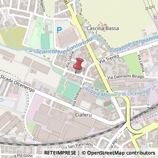 Mappa Via Siracusa,  28, 13100 Vercelli, Vercelli (Piemonte)