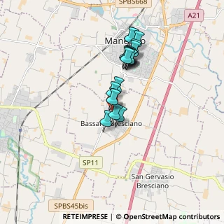 Mappa Via degli Artigiani, 25020 Bassano Bresciano BS, Italia (1.4075)