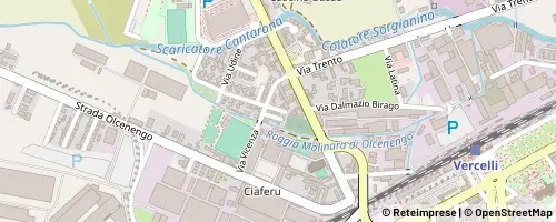 Mappa Vercelli