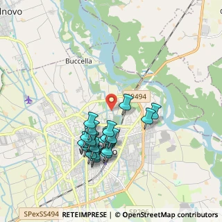 Mappa Via Teresa Casati, 27029 Vigevano PV, Italia (1.728)
