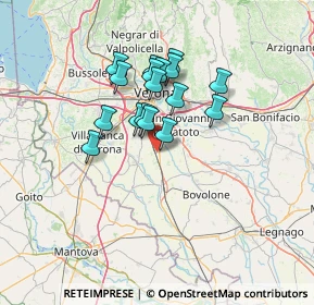 Mappa Via Settimo, 37060 Buttapietra VR, Italia (10.41176)