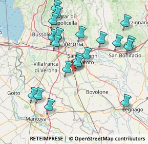 Mappa Via Settimo, 37060 Buttapietra VR, Italia (16.5605)