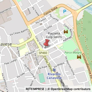 Mappa Corso Torino, 65, 10086 Rivarolo Canavese, Torino (Piemonte)