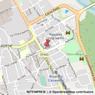 Mappa Corso Torino, 57, 10086 Rivarolo Canavese, Torino (Piemonte)