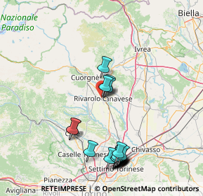 Mappa Via Giulio, 10086 Rivarolo Canavese TO, Italia (17.2645)