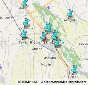 Mappa Via Giulio, 10086 Rivarolo Canavese TO, Italia (1.73)