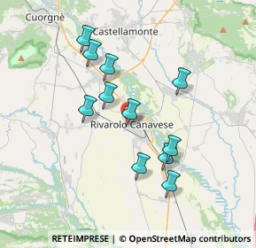 Mappa Via Giulio, 10086 Rivarolo Canavese TO, Italia (3.25364)