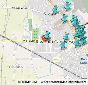 Mappa Via Giulio, 10086 Rivarolo Canavese TO, Italia (0.6455)