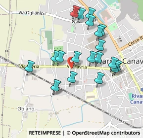 Mappa Via Giulio, 10086 Rivarolo Canavese TO, Italia (0.4445)