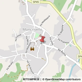 Mappa Via Aimaro Franco, 3, 13040 Moncrivello, Vercelli (Piemonte)