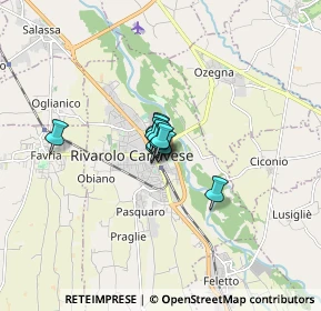 Mappa Via Giovanni Grisoglio, 10086 Rivarolo Canavese TO, Italia (0.59455)