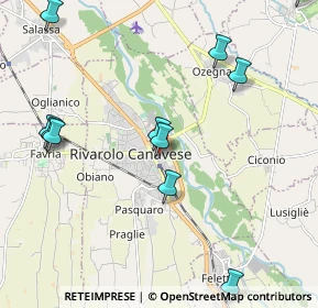 Mappa Via Giovanni Grisoglio, 10086 Rivarolo Canavese TO, Italia (2.50182)