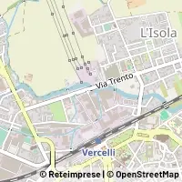 Mapa Vercelli